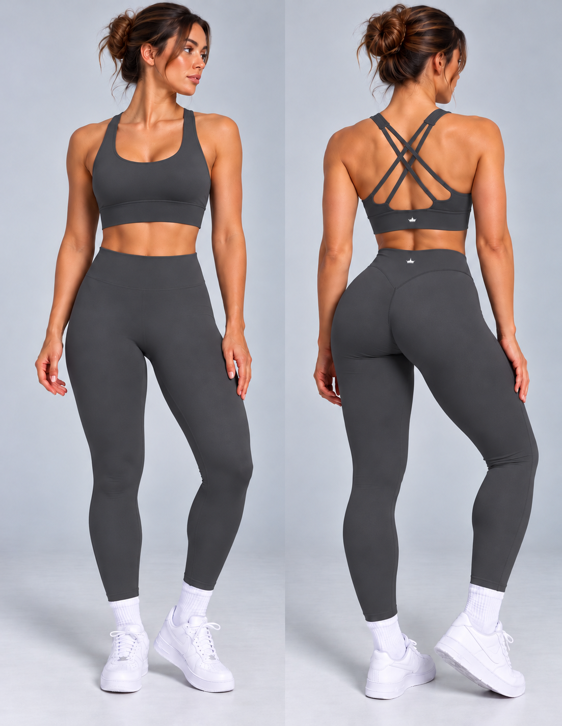 CROWN STANDARD™ Everyday Sports Bra (CHARCOAL)